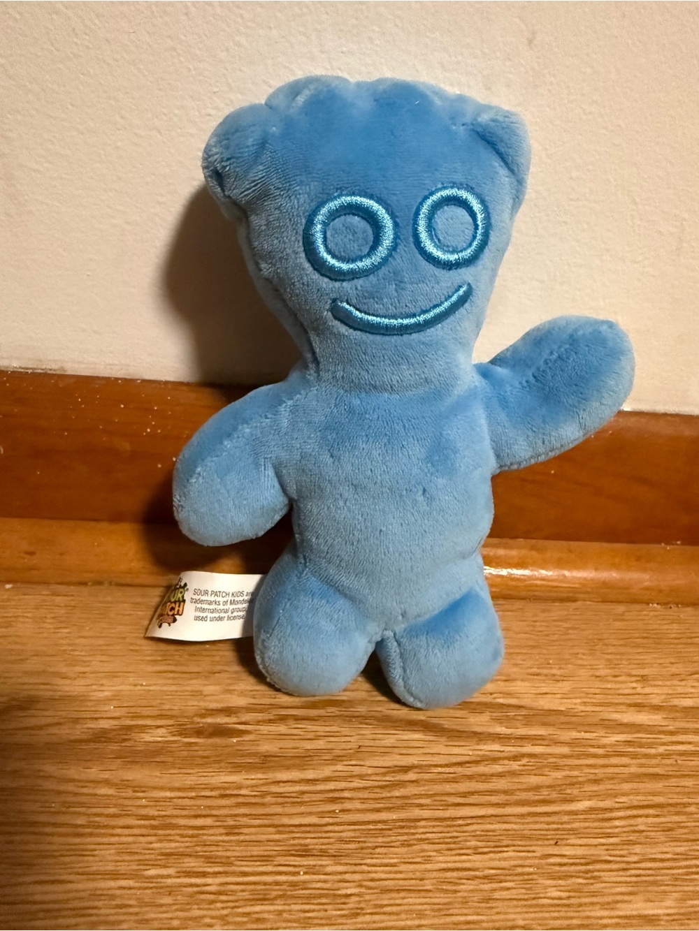 FRANKFORD SOUR PATCH KIDS BLUE STUFFED GUMMY CANDY PLUSH 7”